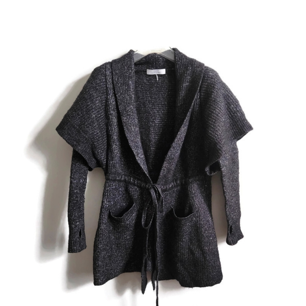Robert Rodriguez Charcoal Knit Cardigan